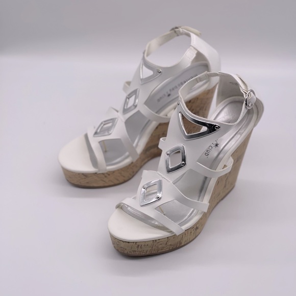 MONTEGO BAY PLATFORM WEDGE SANDALS - Picture 2 of 4